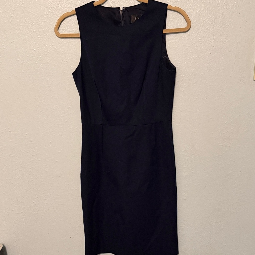 J. Crew Classic Black Mini Dress